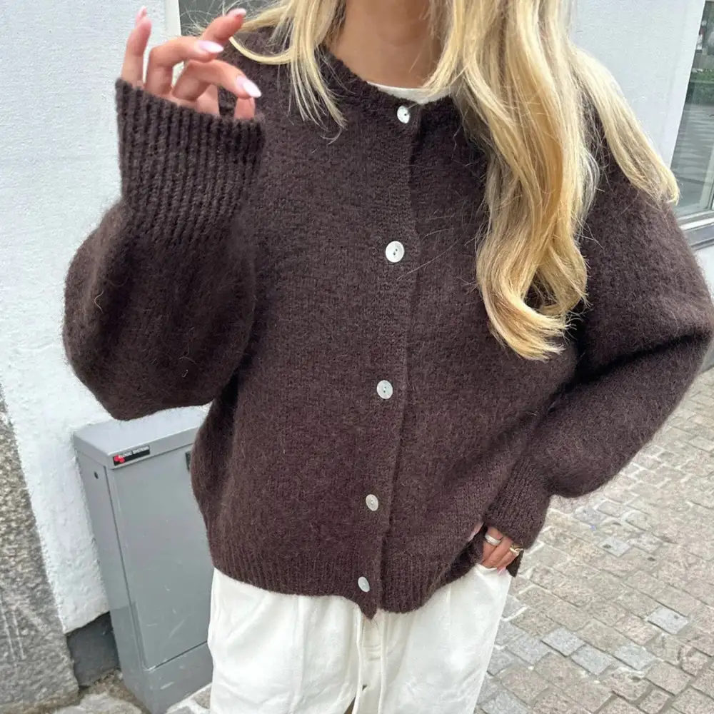 Modern Knit Long Sleeve Cardigan