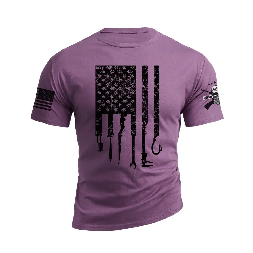 USA FLAG GRAPHIC TEE
