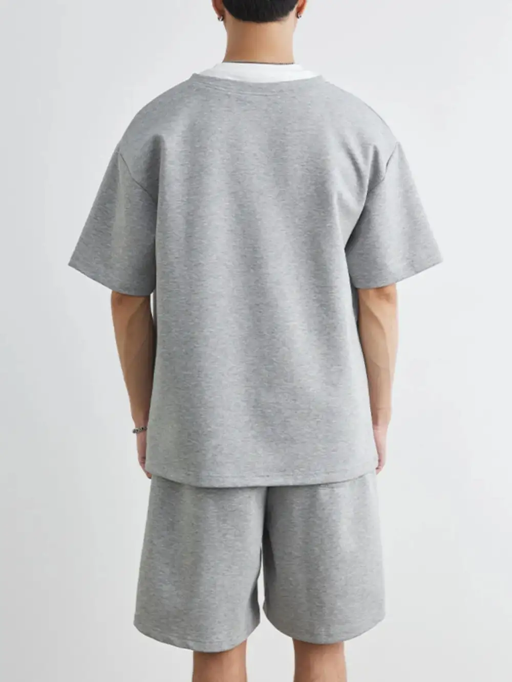 Half-Sleeve Top and Shorts Set