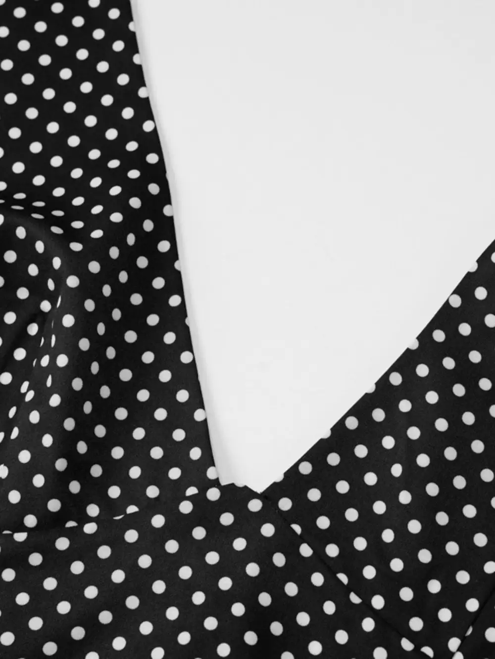 Clean Line Polka Dot Maxi Dress