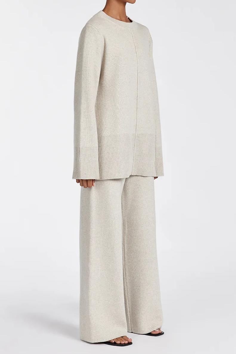 OAT MARLE KNIT PANT