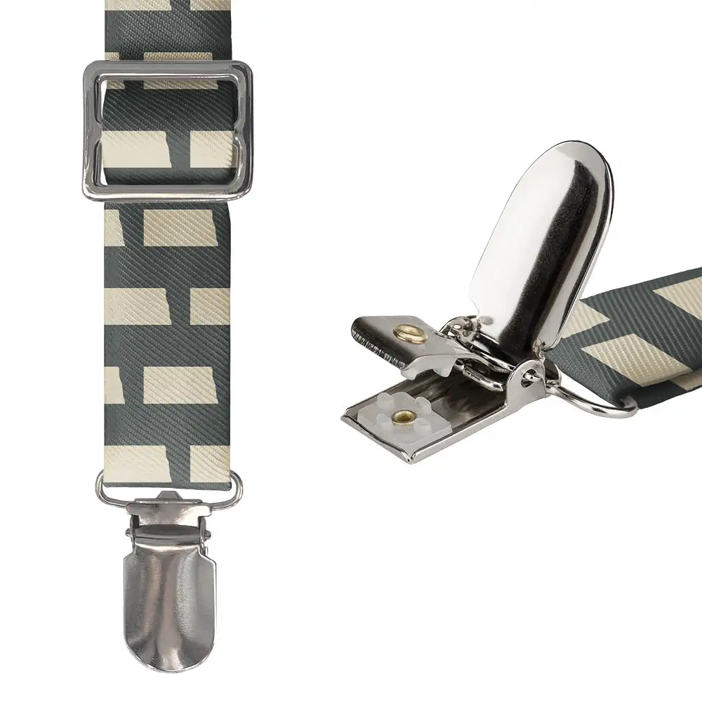 Linear Outline Motif Suspenders