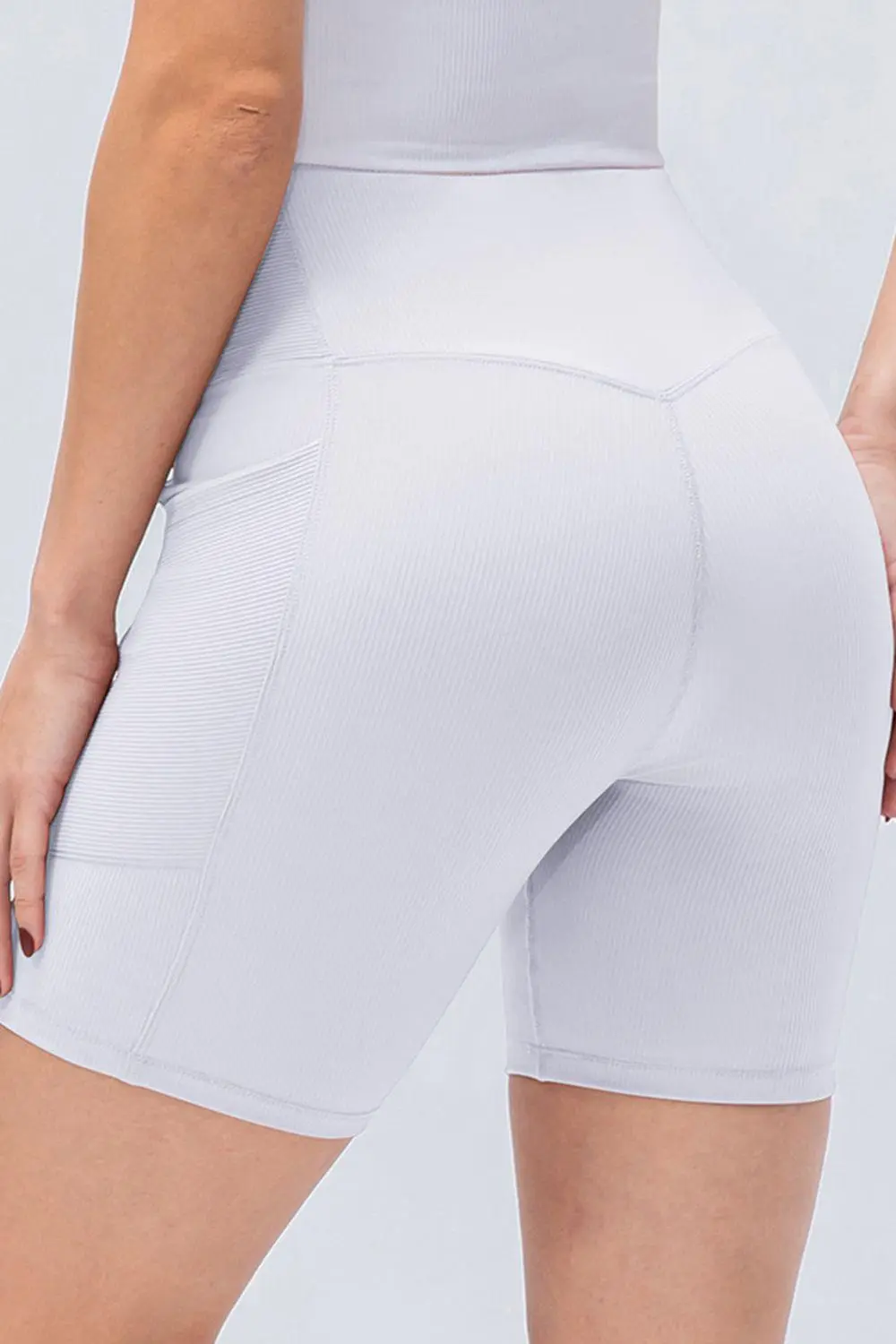 Slim Fit Waistband Sports Shorts