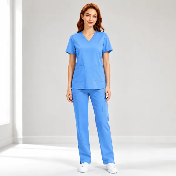 Women's Yoga Scrub 2-Piece Sets