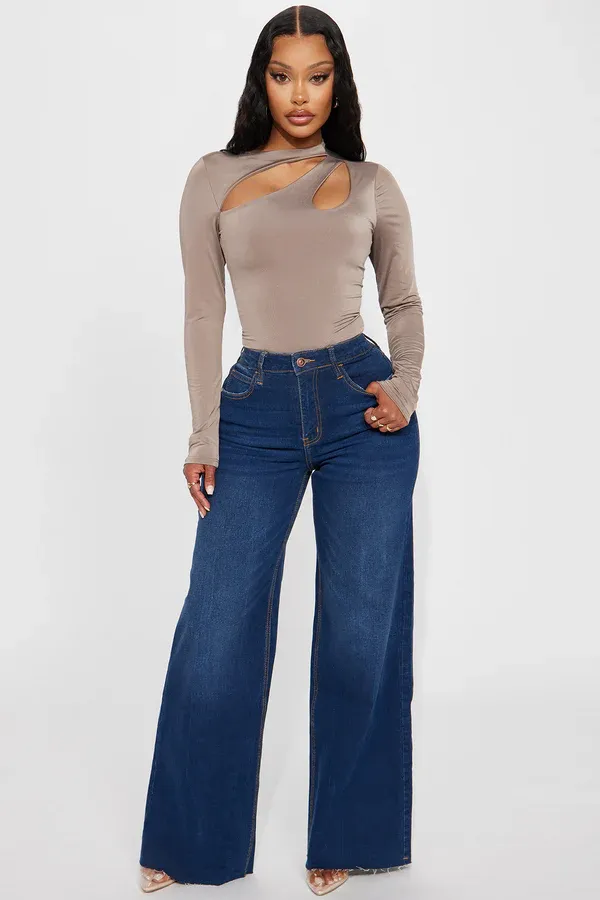 So Valid Stretch Wide Leg Jeans