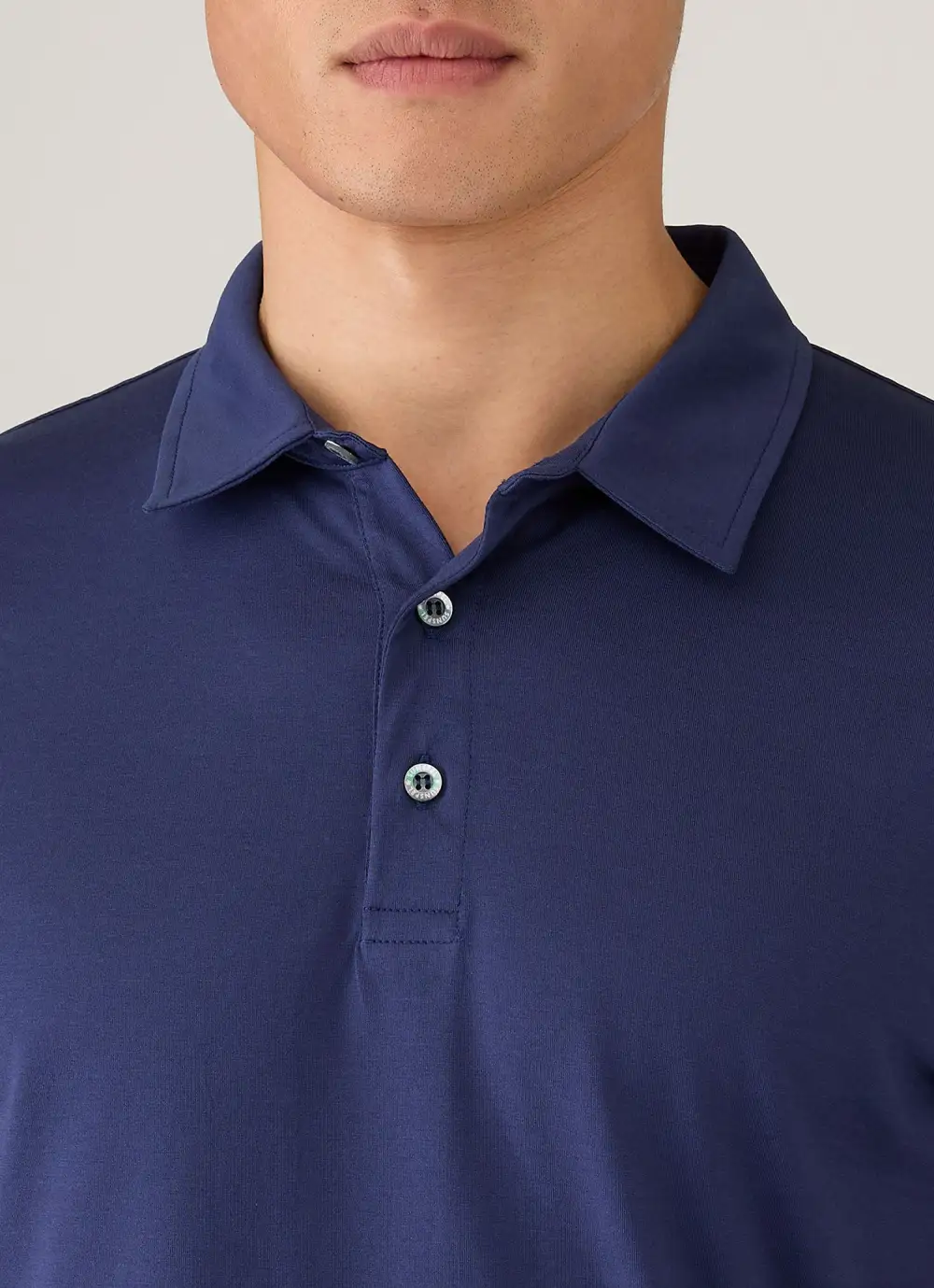 Understated Everyday Regular Fit Cotton Jersey Short Sleeve Polo Shirt