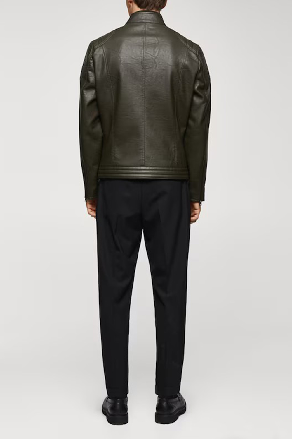 Nappa Leather-Effect Jacket