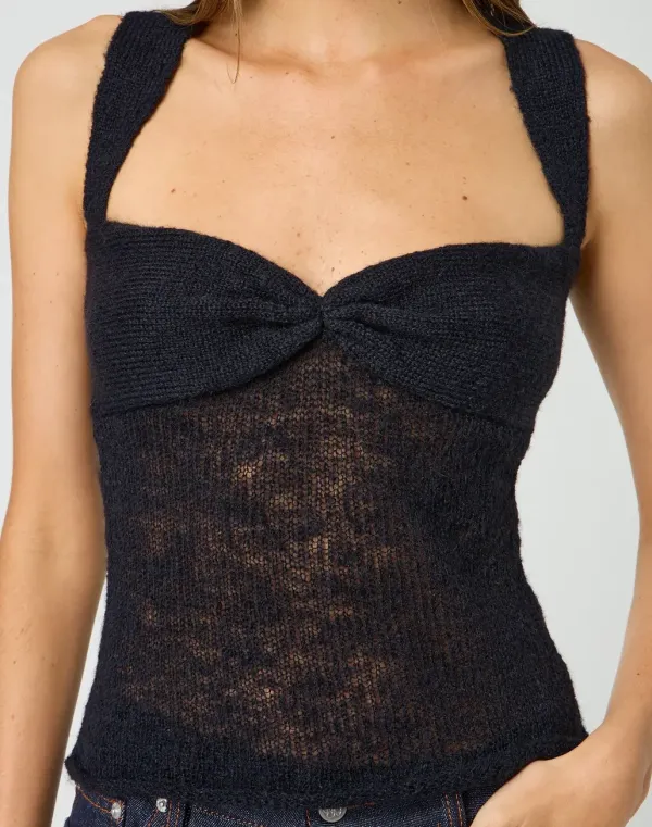 Sheer Knit Top