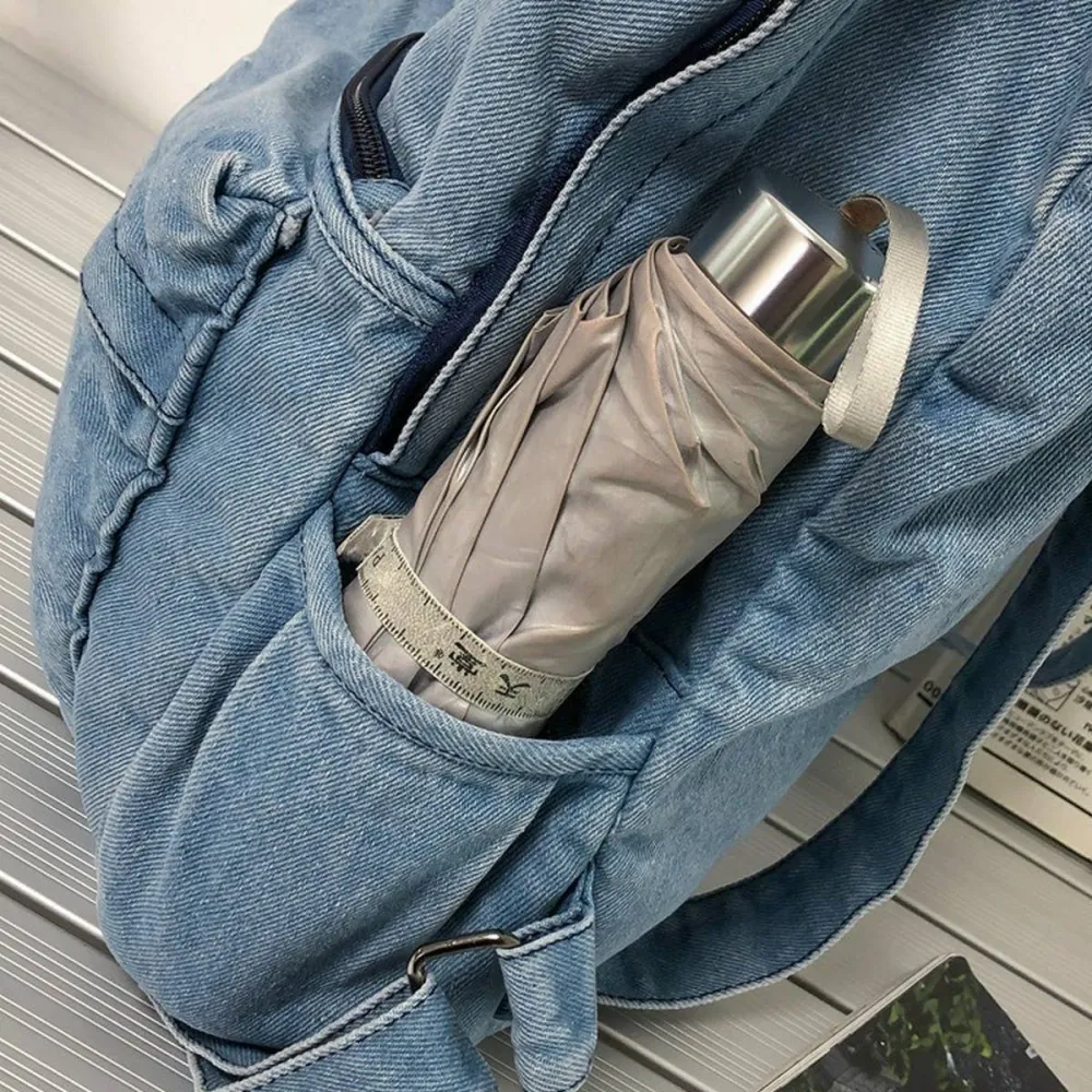Textured Canvas Backpack