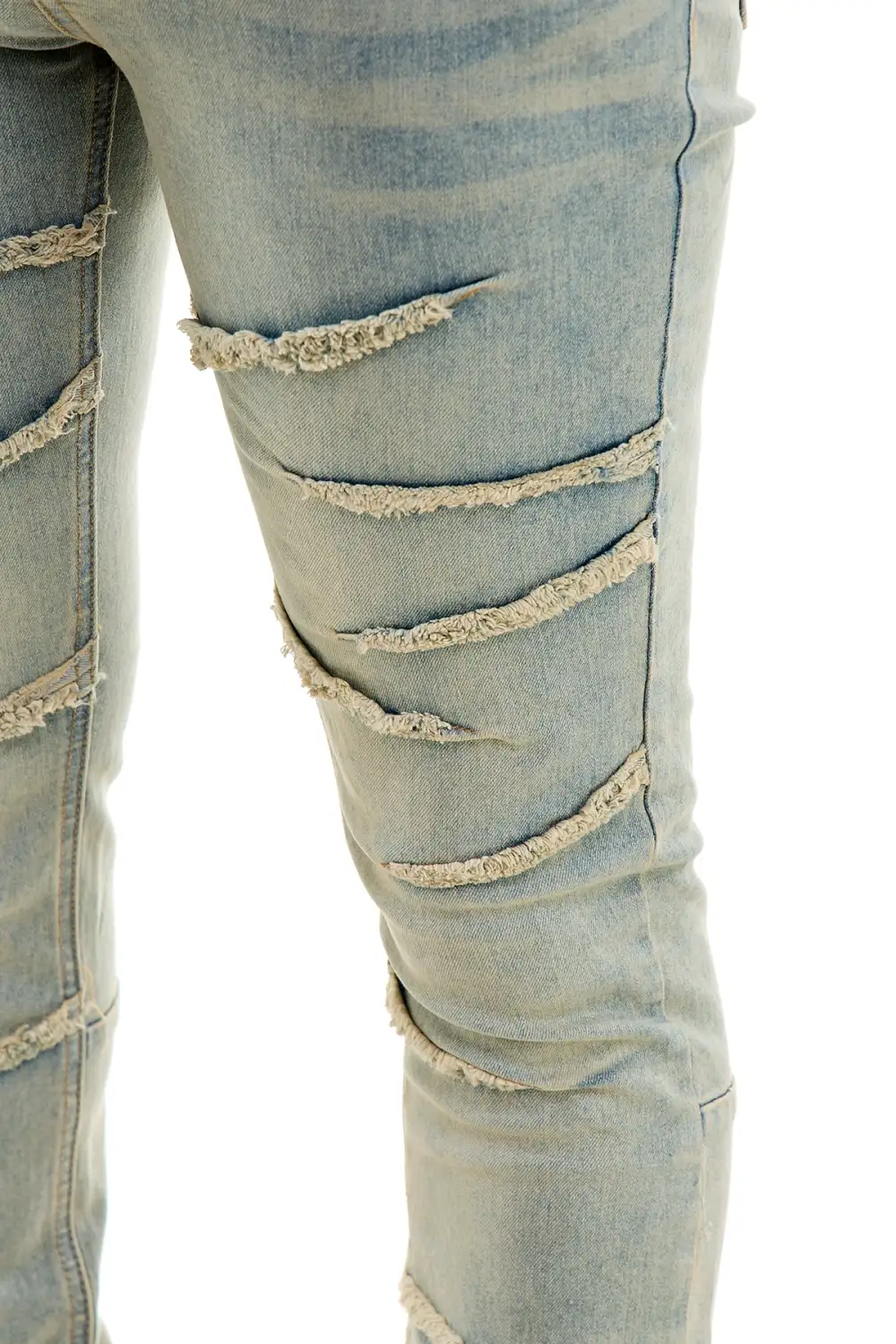 Men's Modern Flare Skinny Stacked Jeans