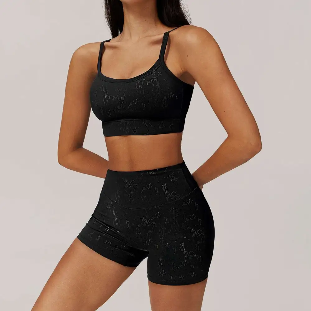 Long-Sleeve Yoga Activewear Active Set