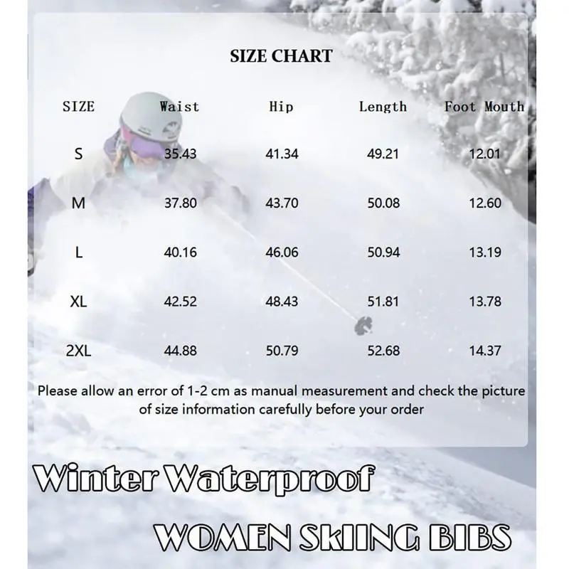 🔥❄️ Women’s Snow Bibs – Insulated, Waterproof & Ready for Winter Adventure | Winter Sale – Up to 50% OFF!