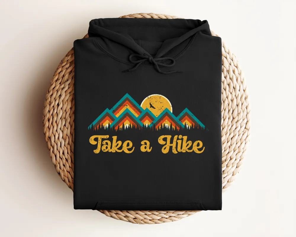 Trail Hike Graphic Pullover Hoodie