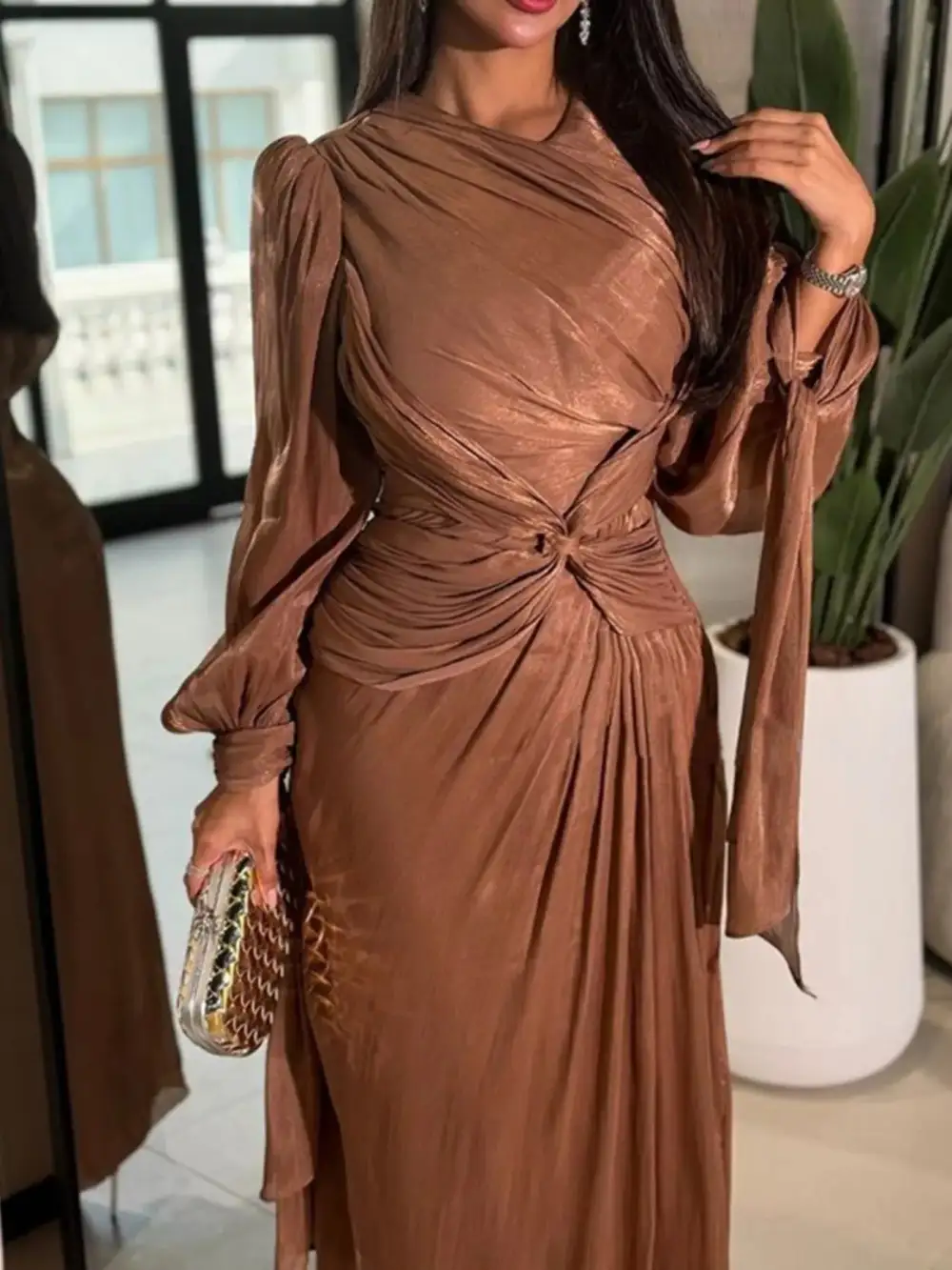 Long Sleeve Maxi Dress