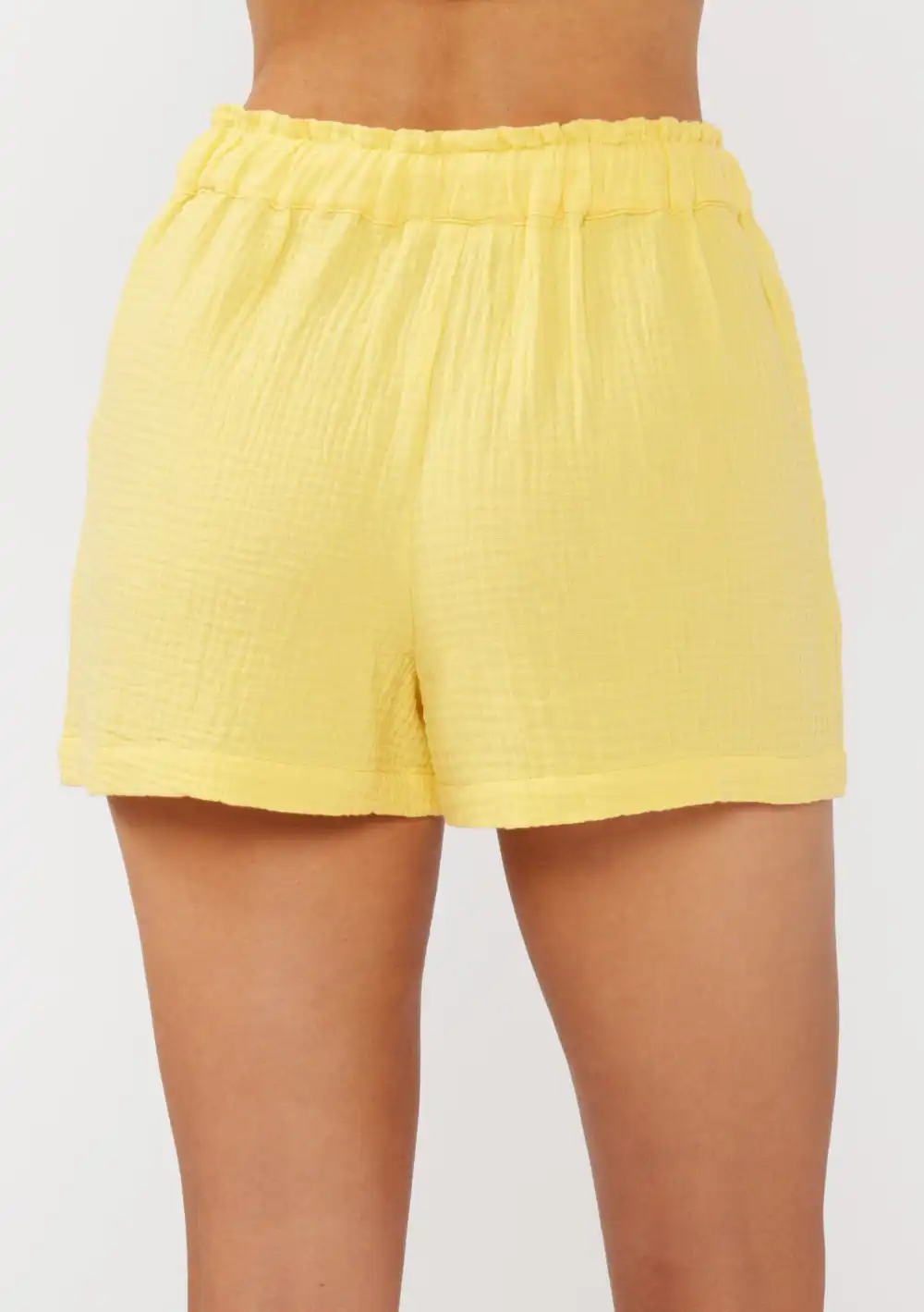 Drawstring Elasticated Waist Shorts