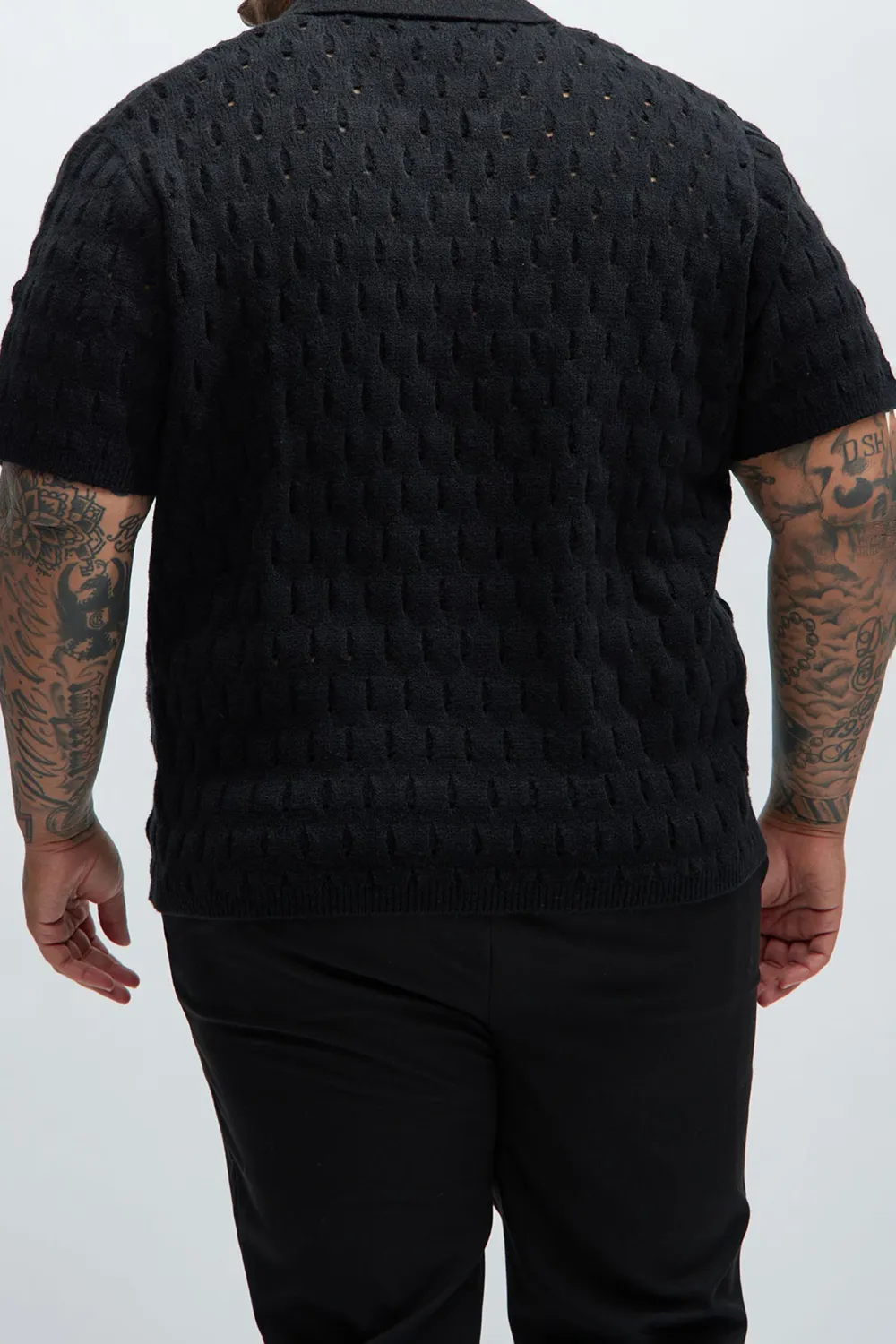 Hollow Textured Polo