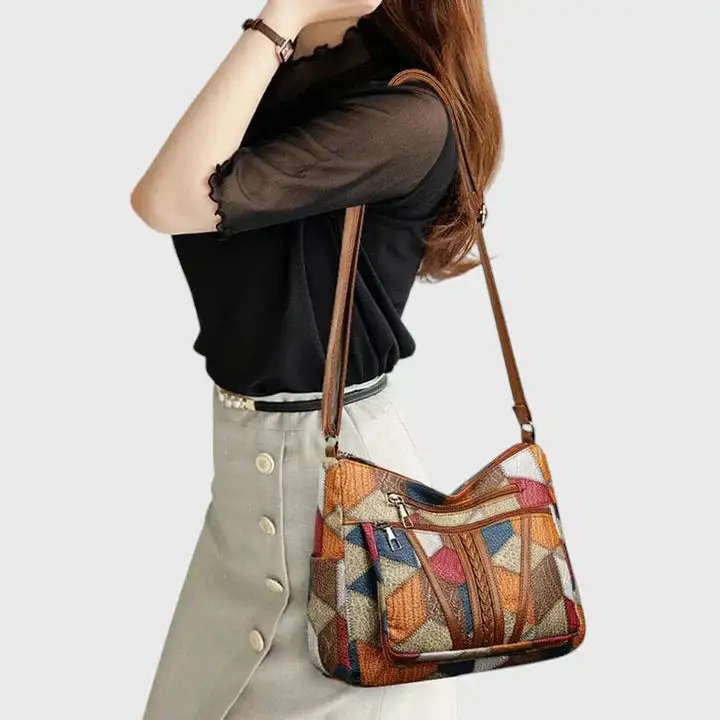 Relaxed Structured Leather Handbag