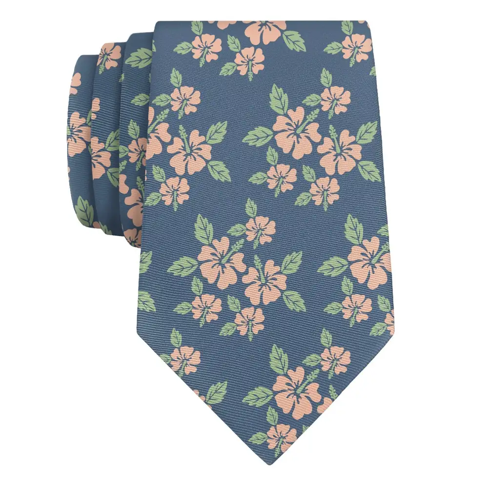 Elegant Floral Theme Necktie