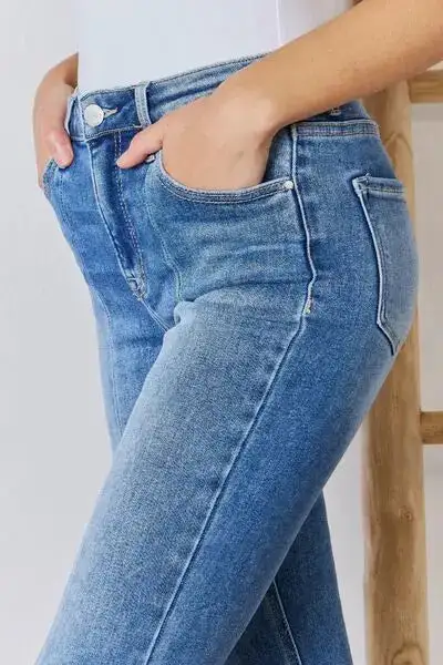Airy Flowing Denim Jeans