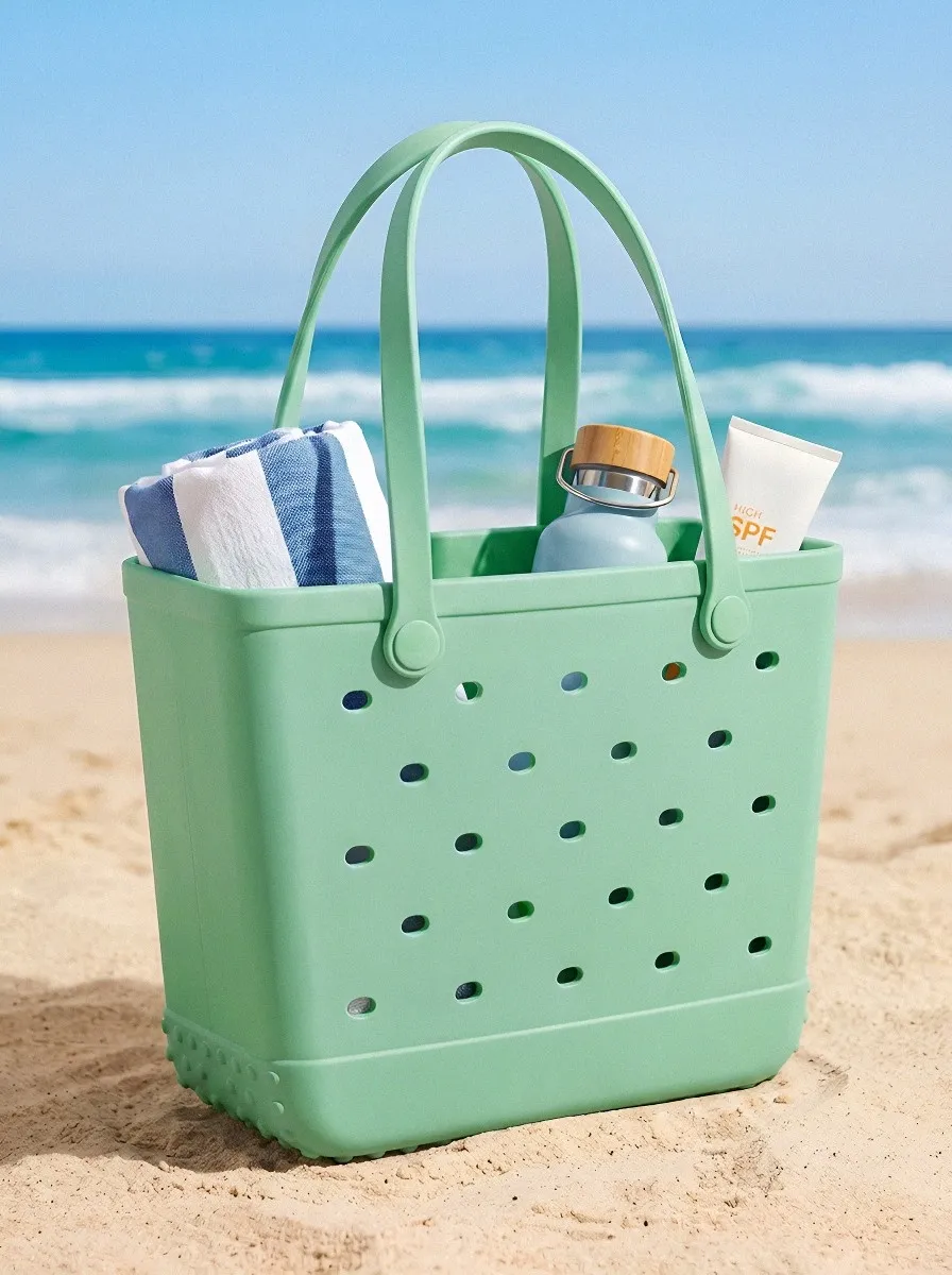 Sandy Getaway Open-Top Tote