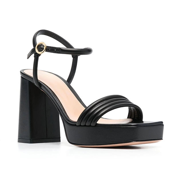 Aurielle Buckle Strap Platform Sandals