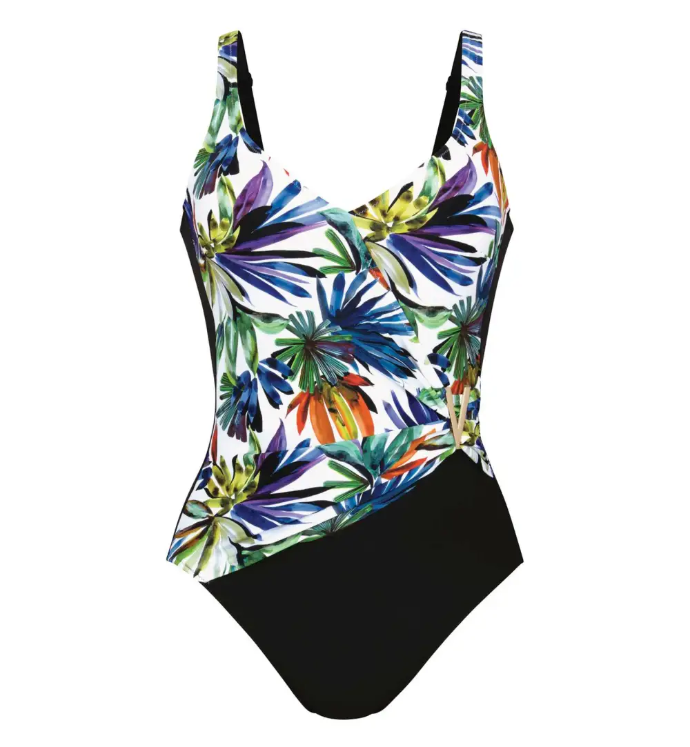 Floral-Print One-Piece Swimsuit
