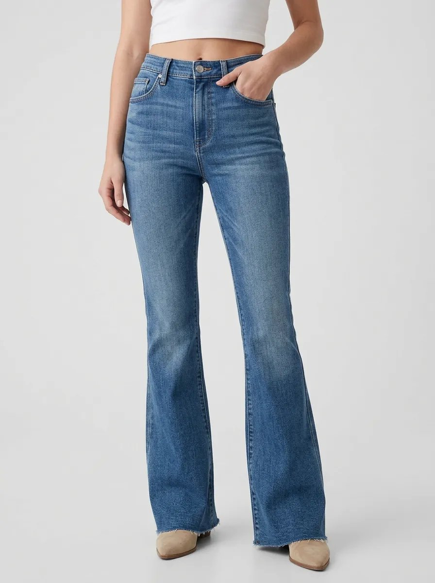 Raw Hem Everyday Jeans