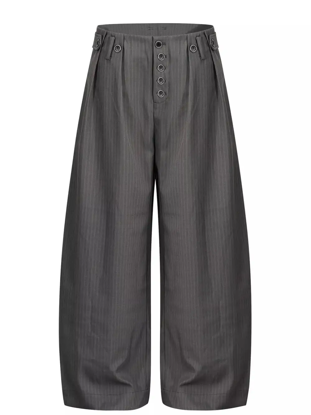 Men's Striped Wide Leg Pants