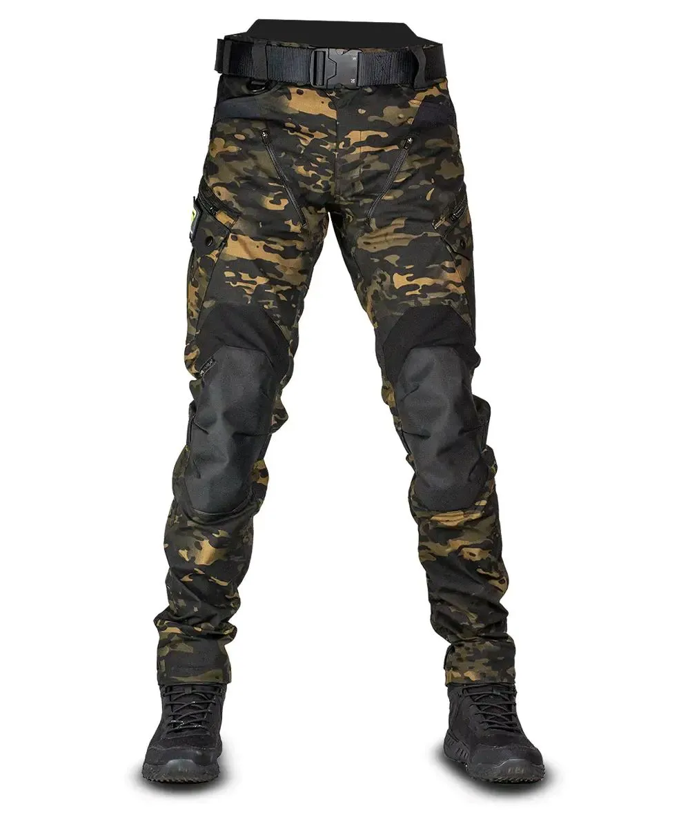 🚨Last Day 49% Off - Men's Military-Grade Tactical Combat Pants - Waterproof and Windproof Outdoor Gear - Heavy-Duty, Tear-Resistant, Built for Action