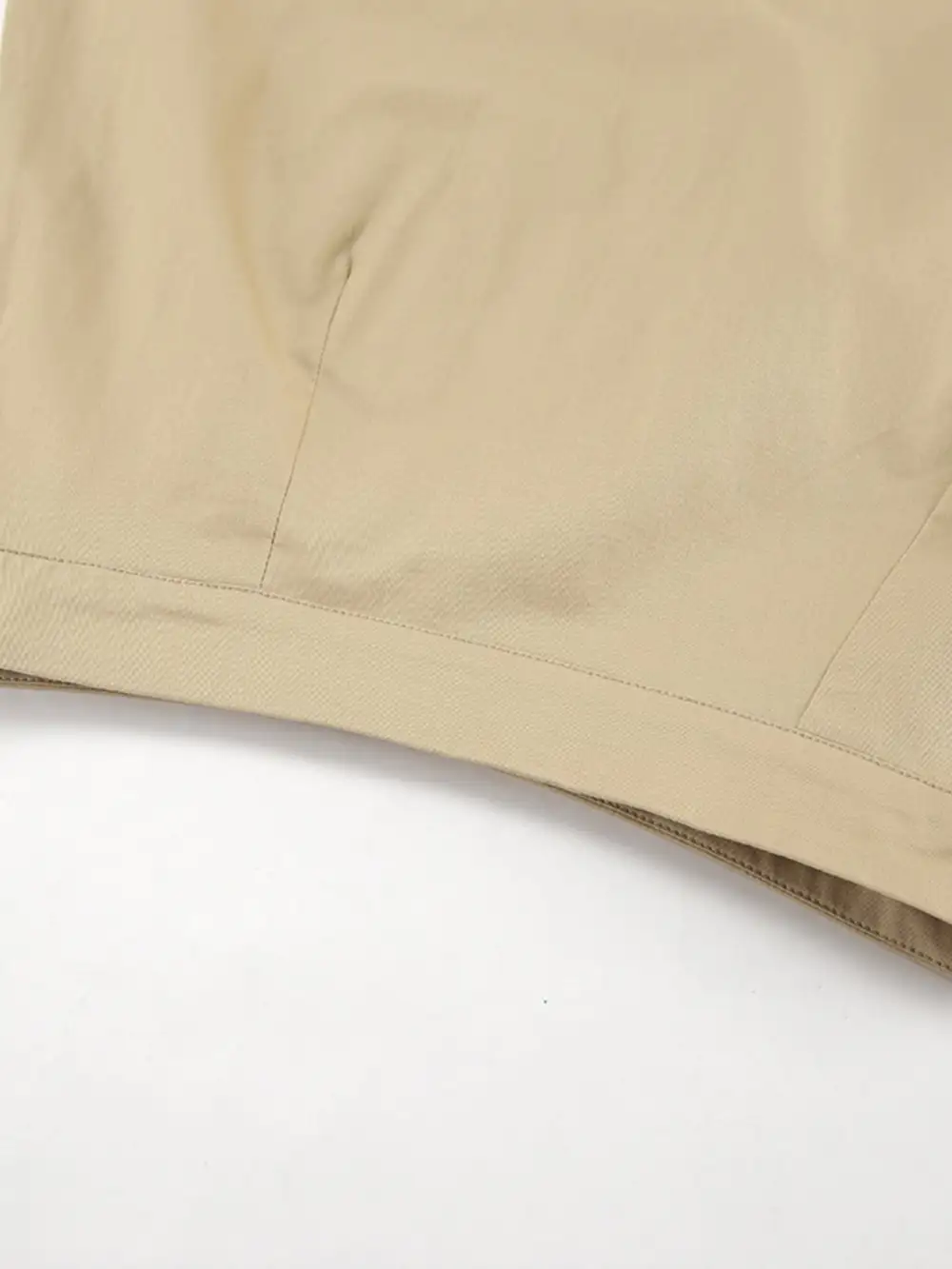 Line Cotton Blend Skirt