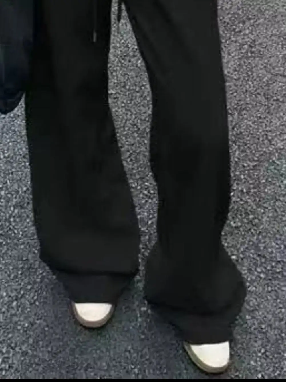 Wide-Leg Drawstring Pocketed Sweatpants