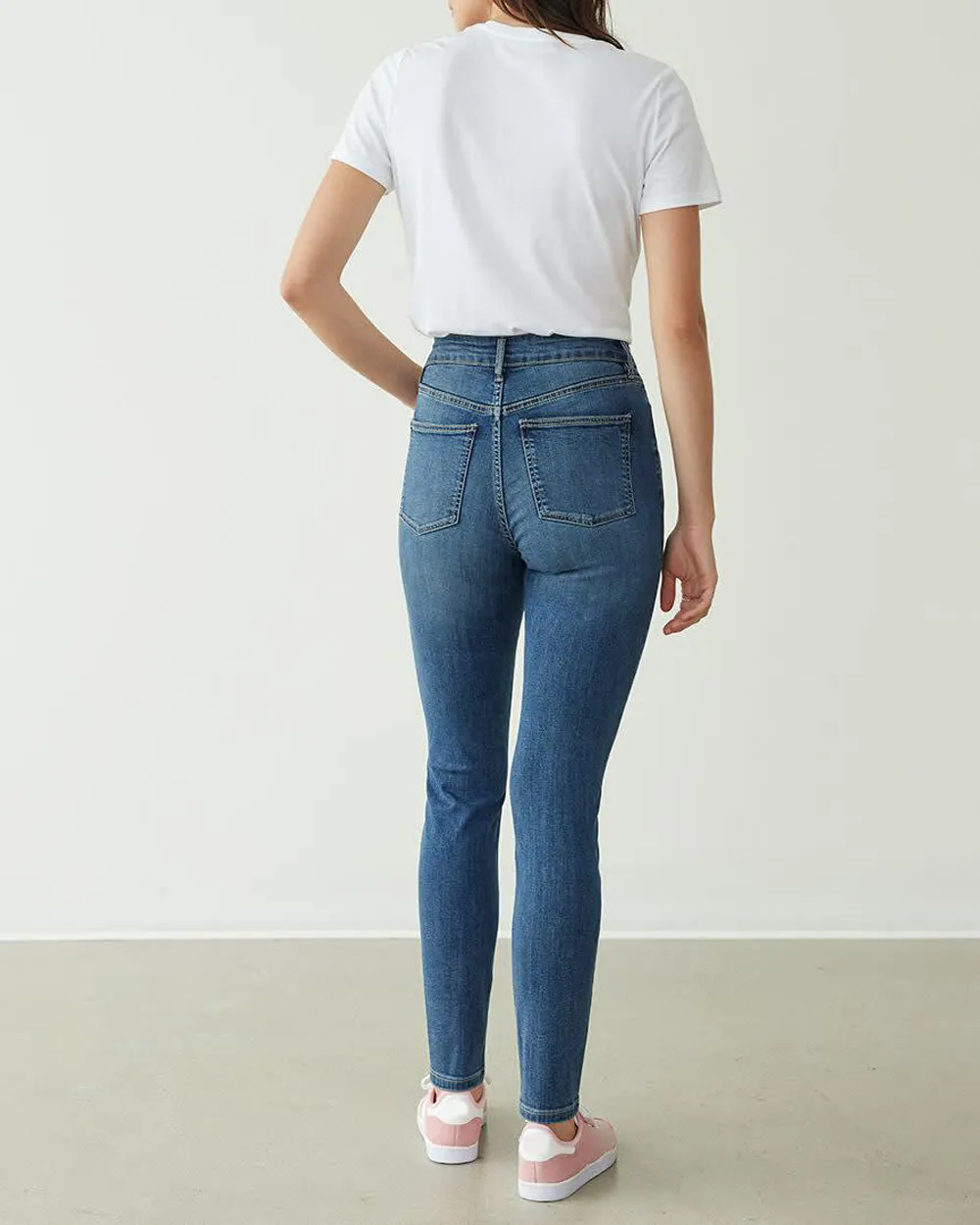Skinny-Leg High-Rise Jean  Signature