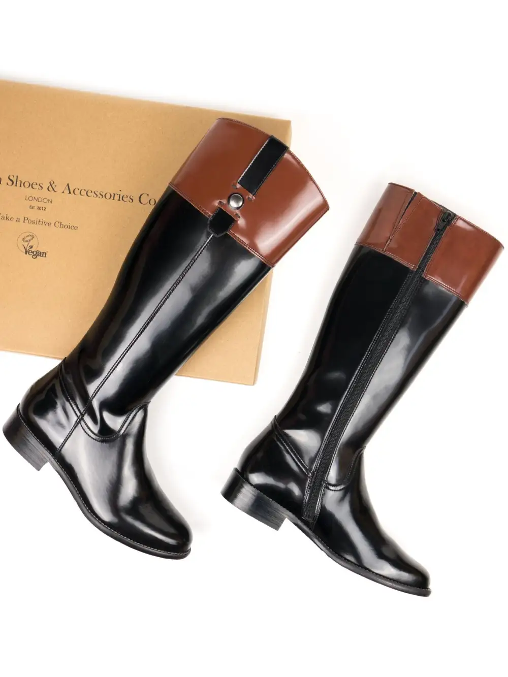 Women's  Country Water Resistant Vegan Leather Everyday Boots