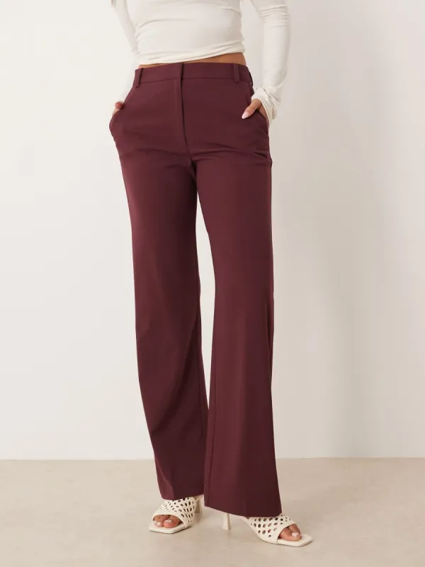 High-Waisted Wide-Leg Pants