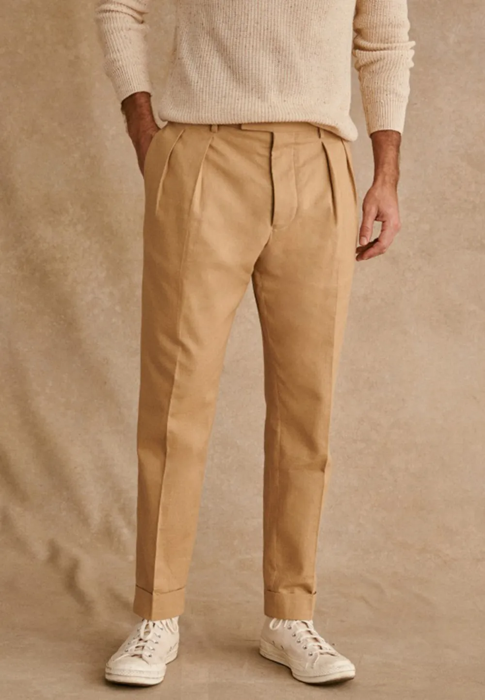 Daily Trousers-Sand