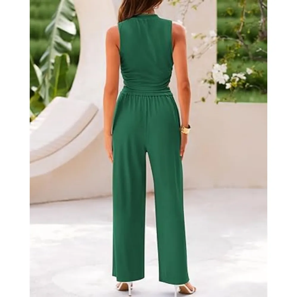 Women's 2-Piece Ribbed Knit Lounge Set