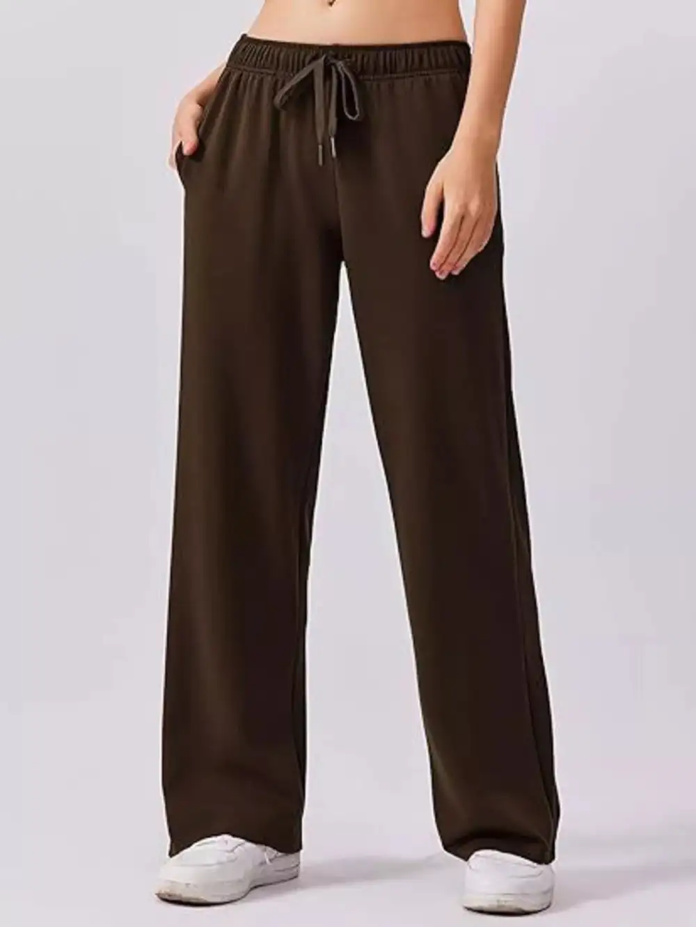 Relaxed Fit Quarter Zip Top and Pants Set