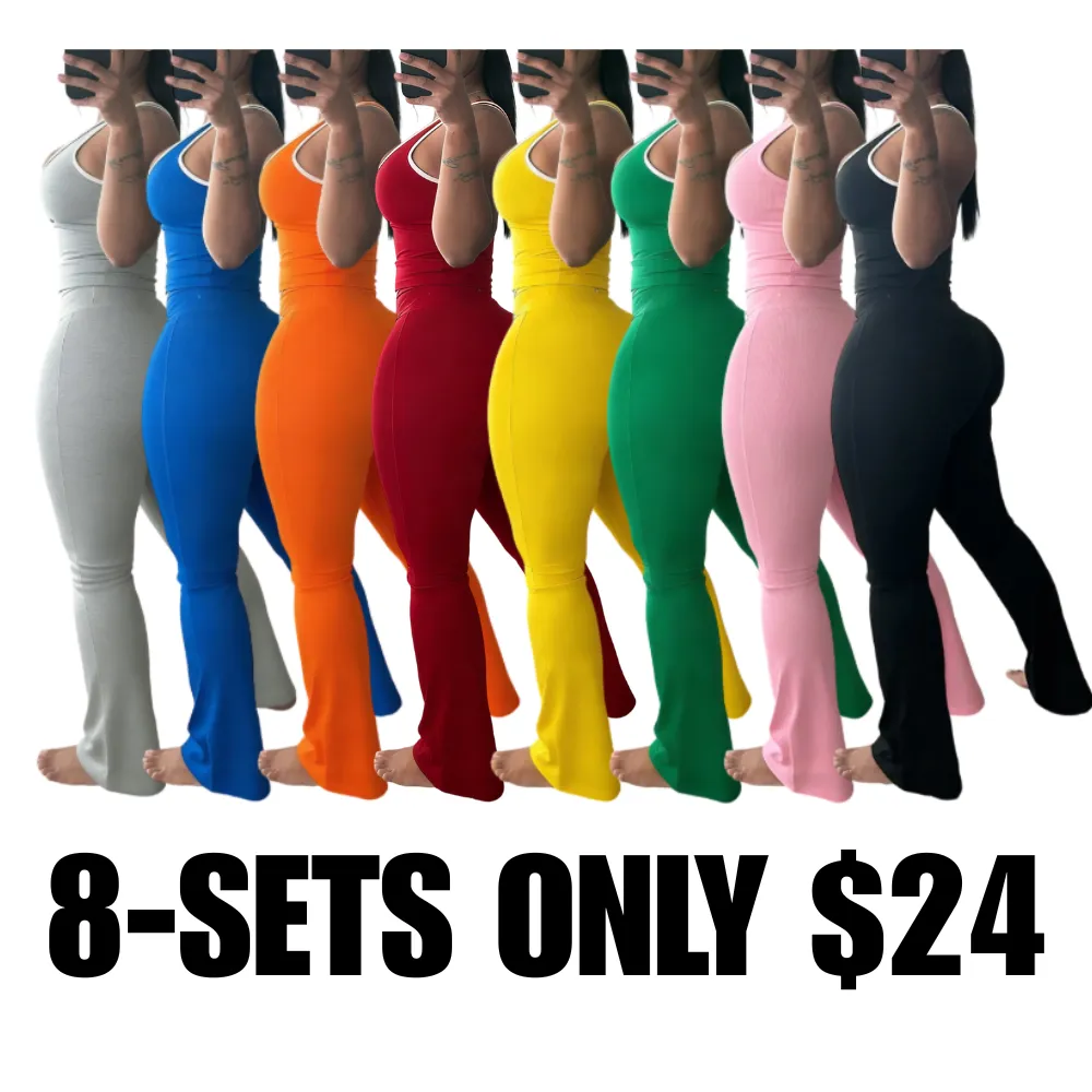 Women's Sleeveless Gym Yoga Outfit