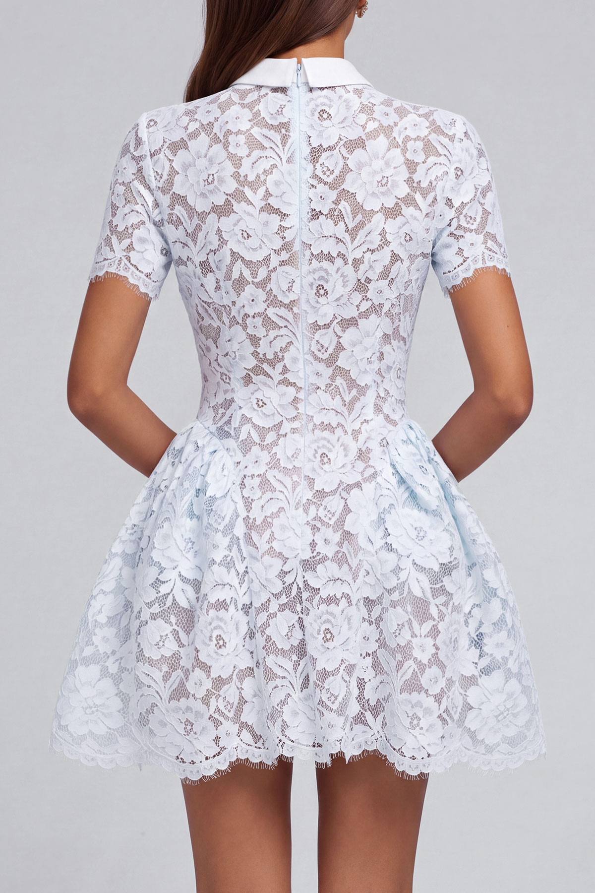 Classic Lace Mini Dress