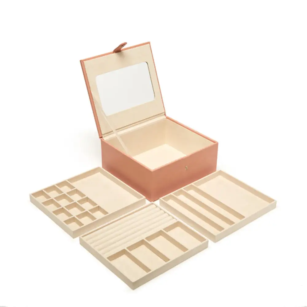 Three Tray Jewelry Box