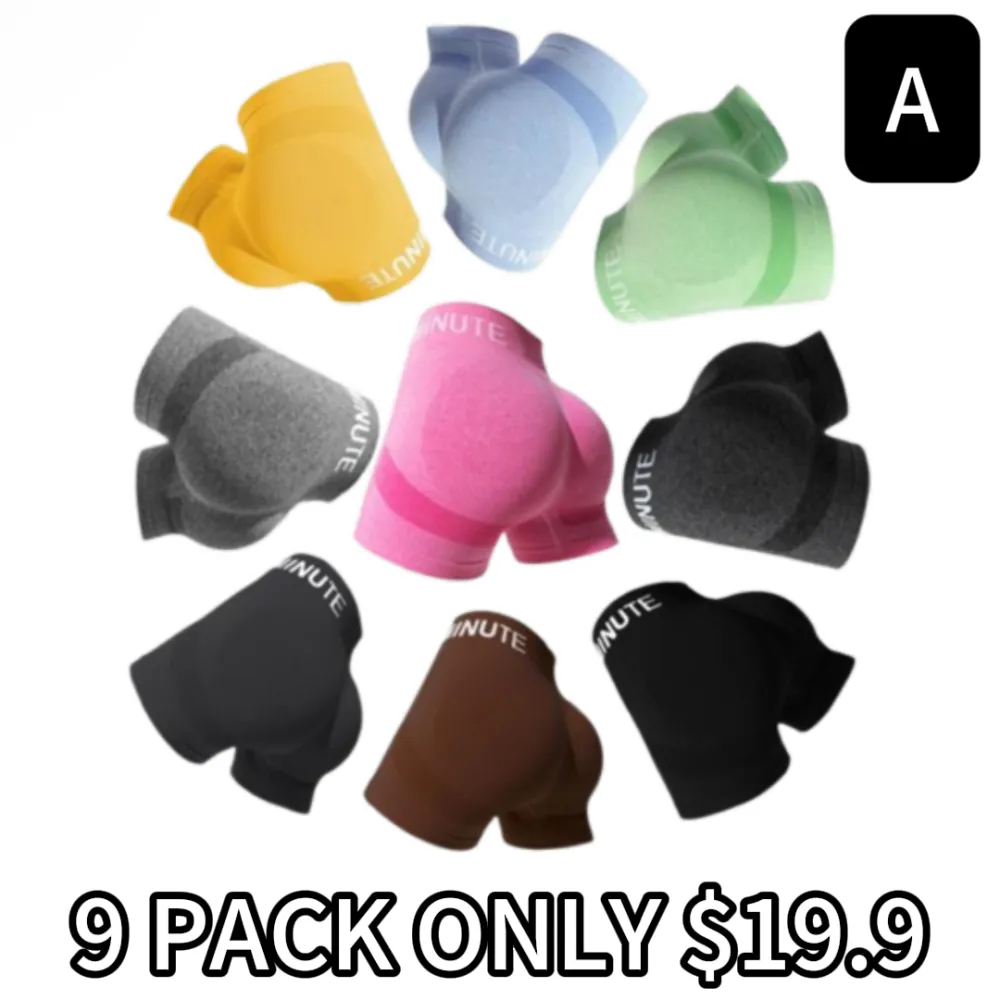 Women's Letter Print High Waist Gym Shorts