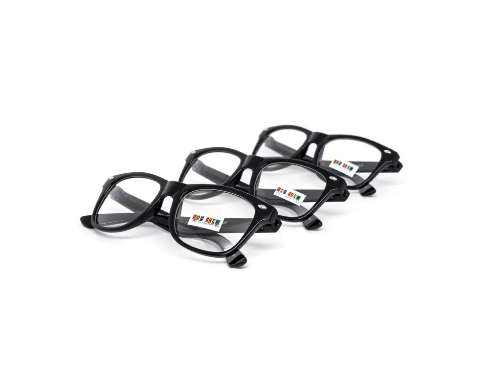 12-Pack Kids Wayfarer-Style Clear Lens Eyeglasses