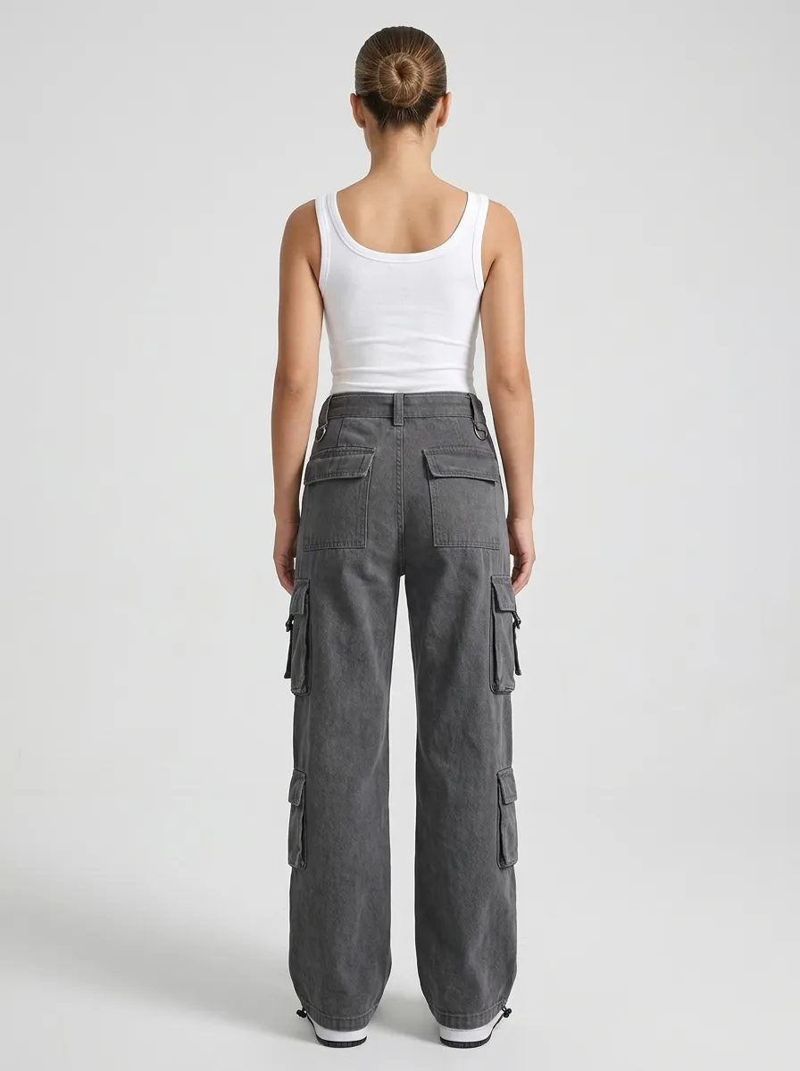Functional Multi Pocket Training Look Women's Multi Pocket Cargo Pants