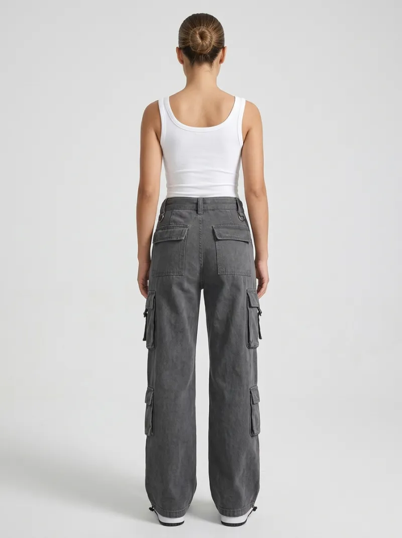 Functional Multi Pocket Training Look Women's Multi Pocket Cargo Pants
