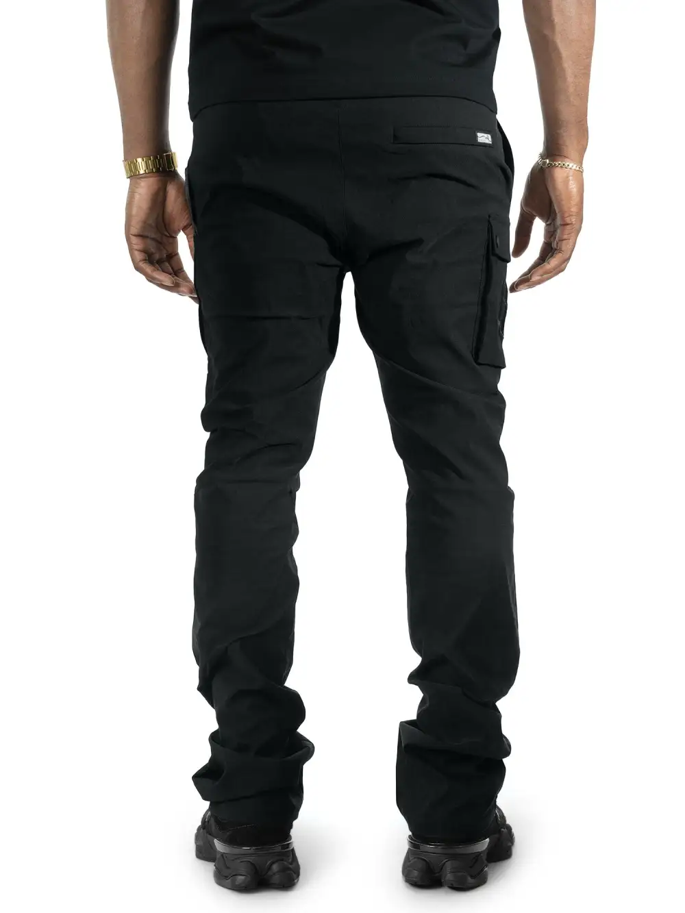 Nylon Pants Black