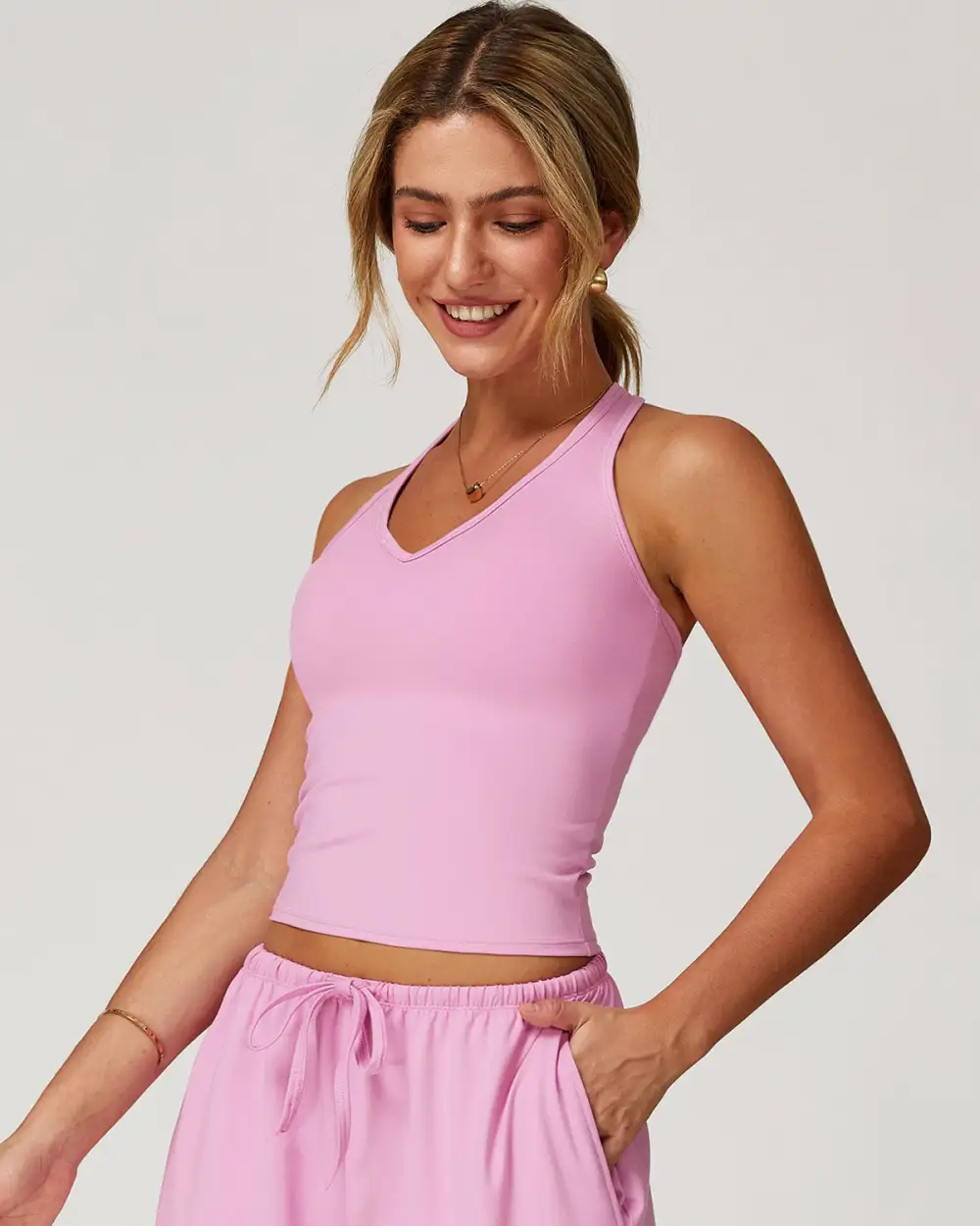 Dynamic Active Cropped T-Shirt