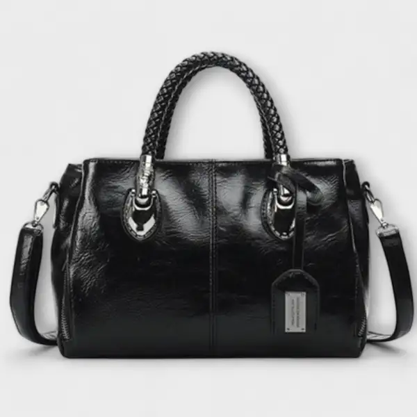 Saddle Nylon Handbag