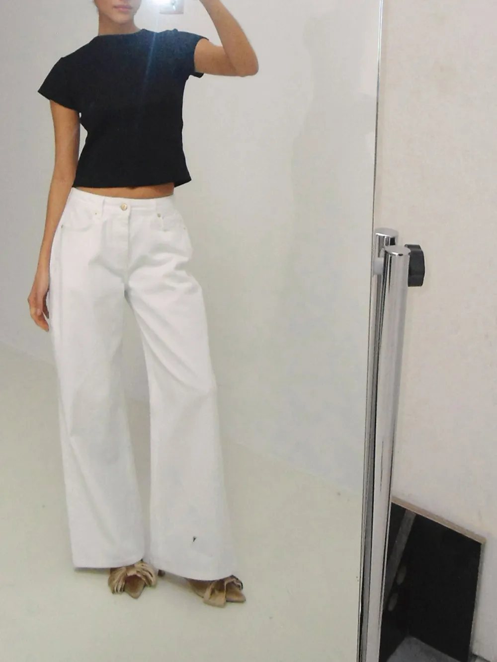 Mid-Waist Casual Style Jeans