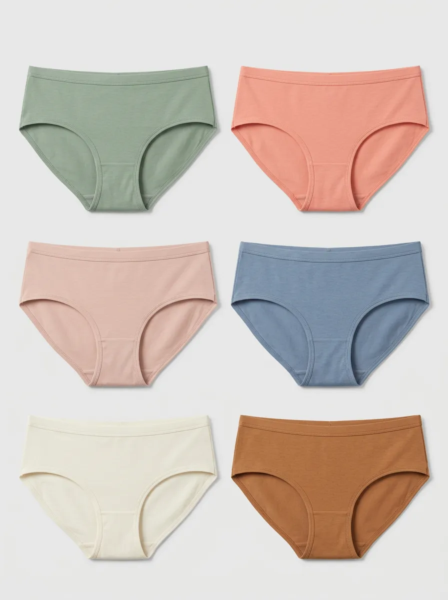 Women's Everyday Mid-Rise Briefs 6-Pack