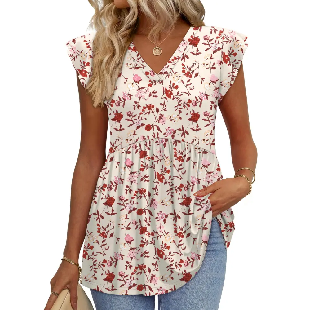 Women's Summer Tops 2026 Babydoll Shirts